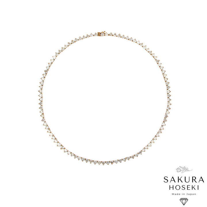 Heart Necklace Yellow Gold
