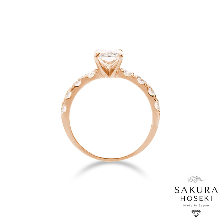 Radiant Ring Rose Gold