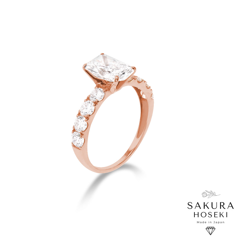 Radiant Ring Rose Gold