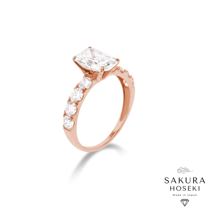 Radiant Ring Rose Gold