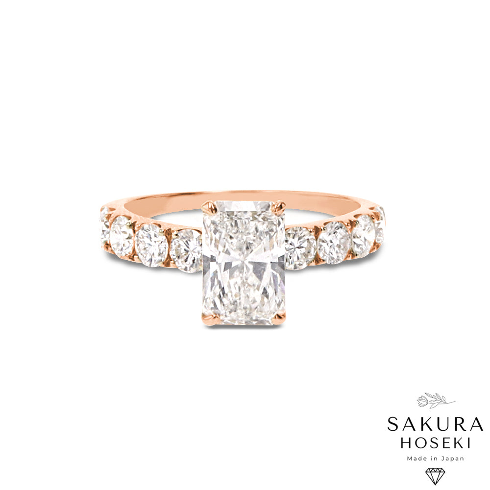Radiant Ring Rose Gold