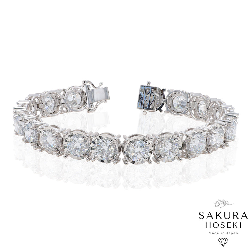 Miracle Tennis Bracelet White Gold