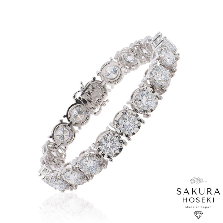 Miracle Tennis Bracelet White Gold