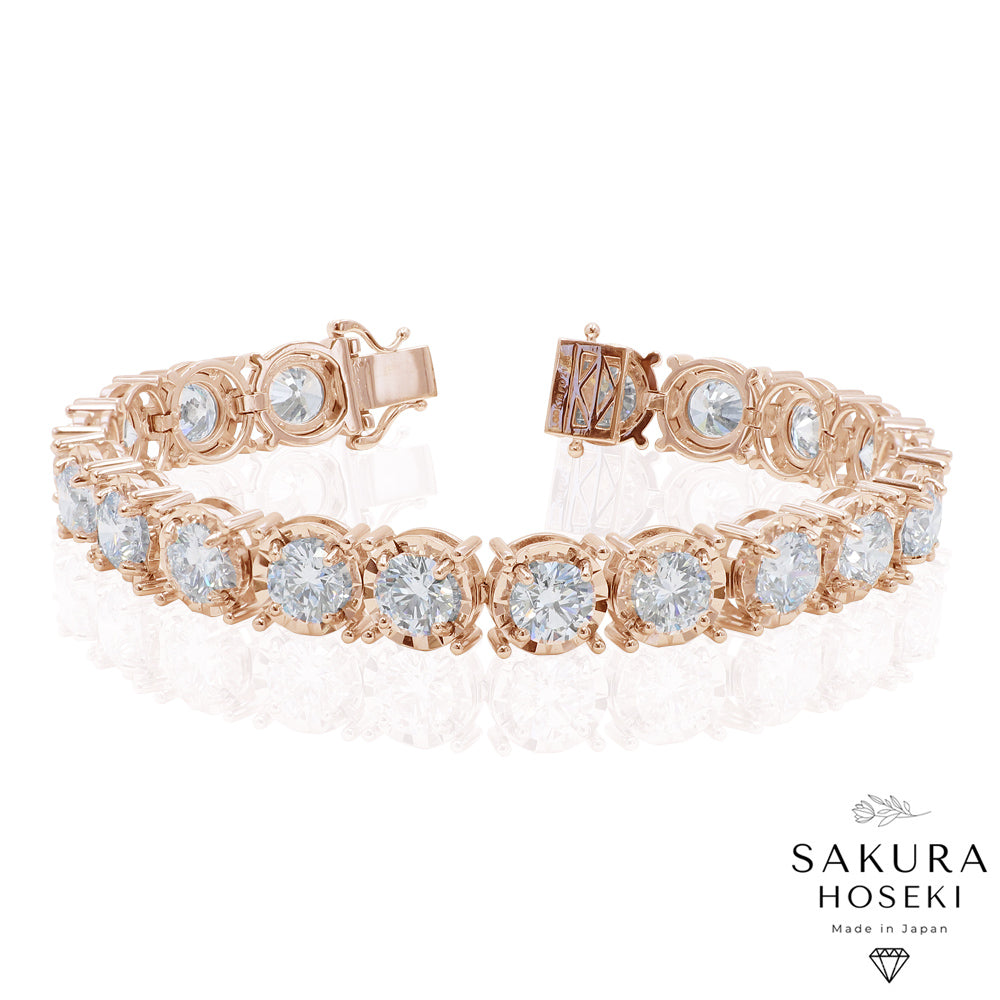 Miracle Tennis Bracelet Rose Gold