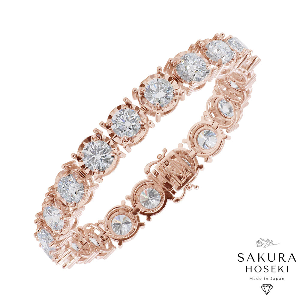 Miracle Tennis Bracelet Rose Gold