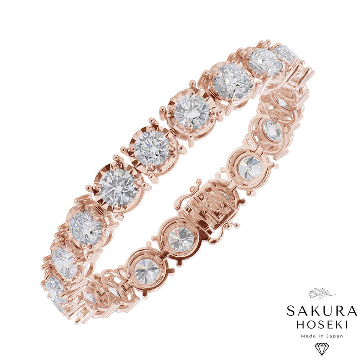 Miracle Tennis Bracelet Rose Gold