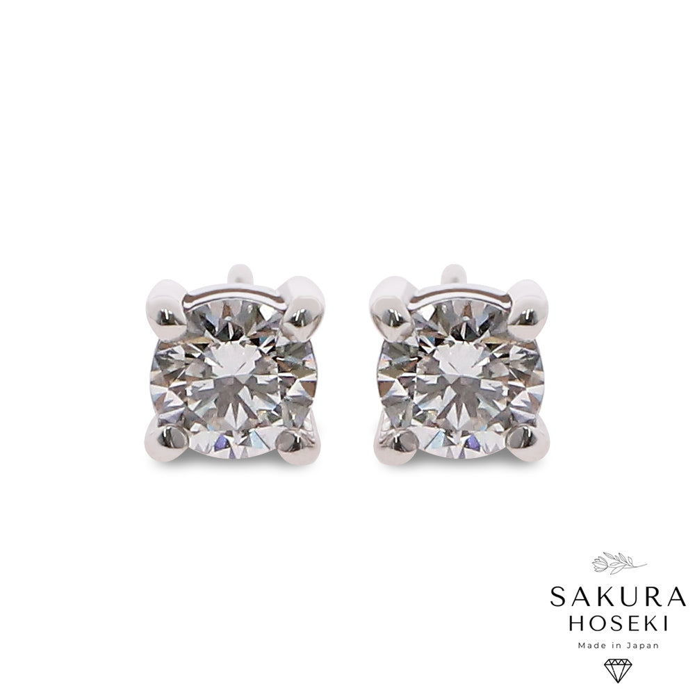 Studs White Gold