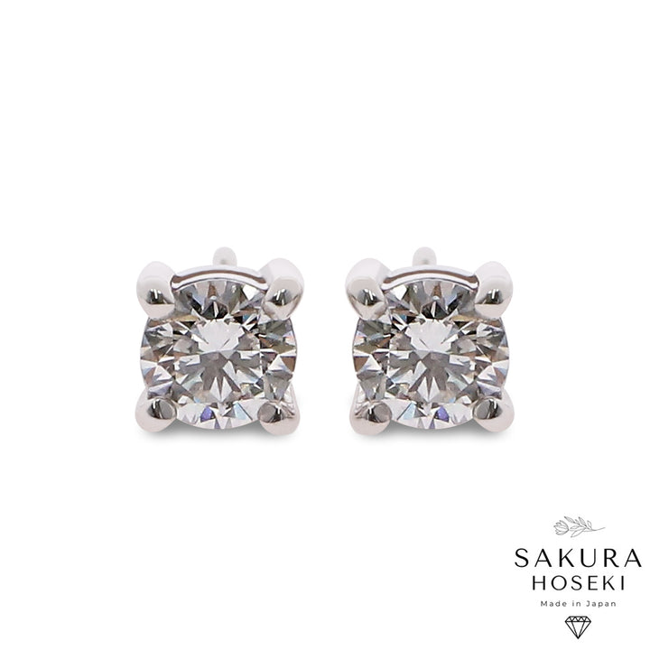 Studs White Gold