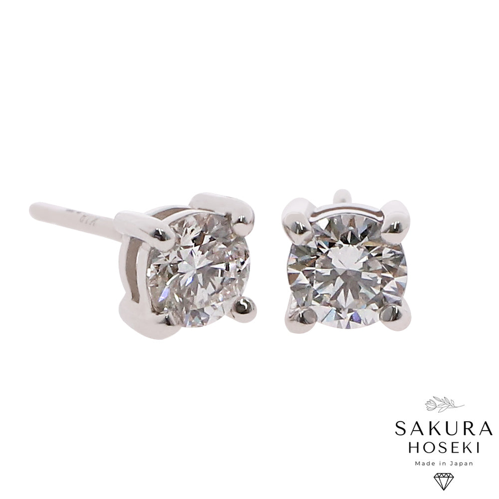 Studs White Gold