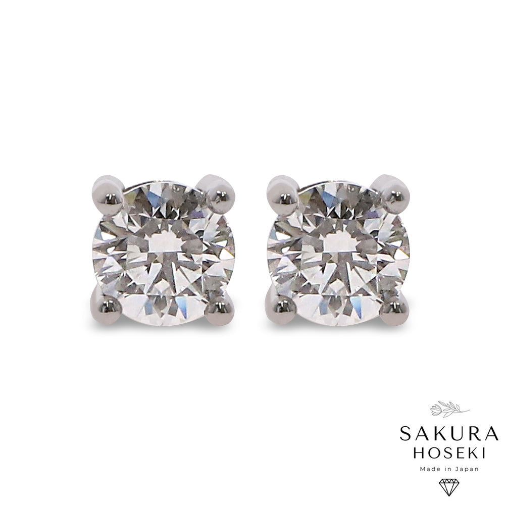 Studs White Gold
