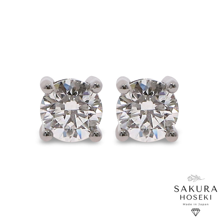 Studs White Gold