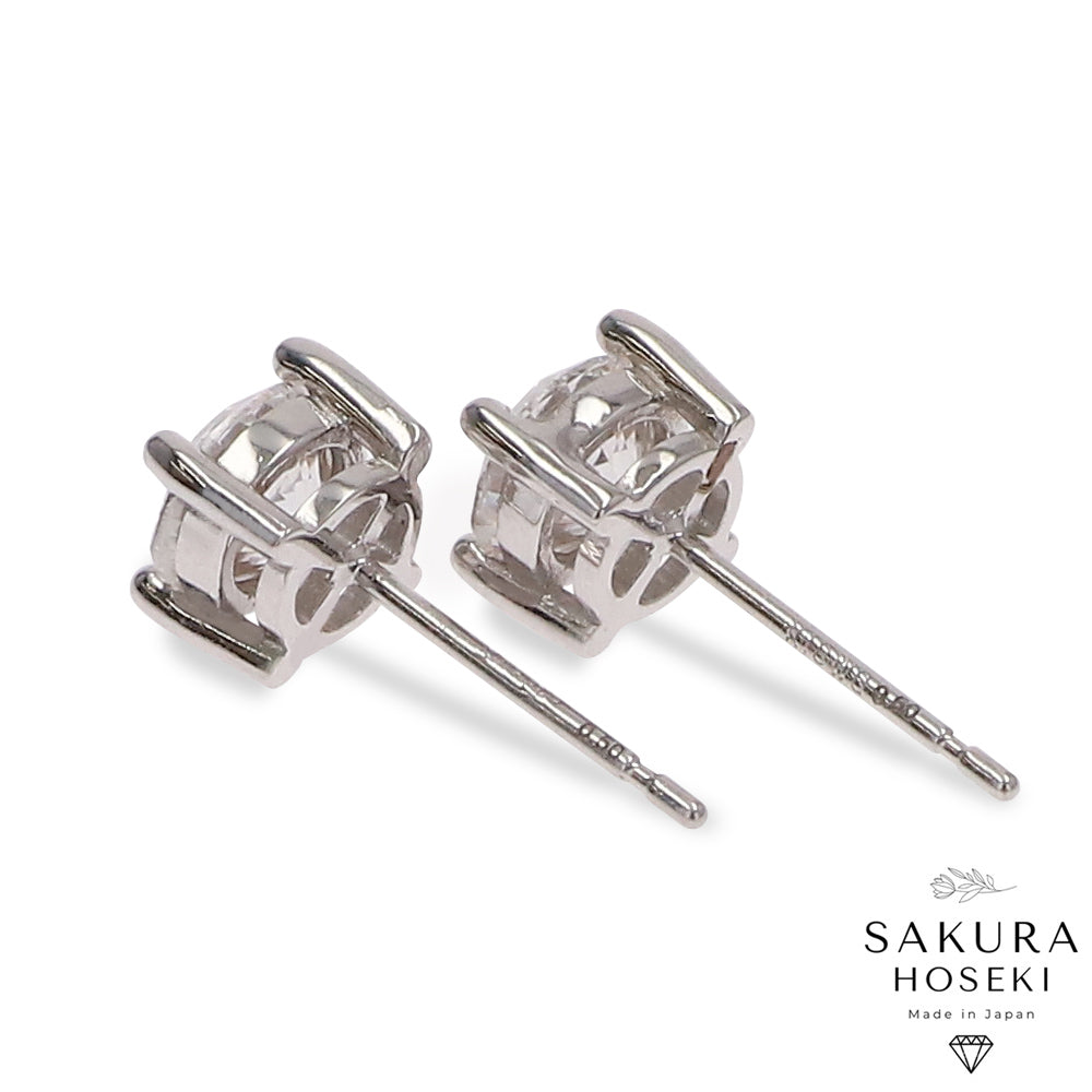 Studs White Gold