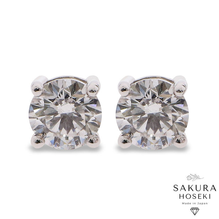 Studs White Gold