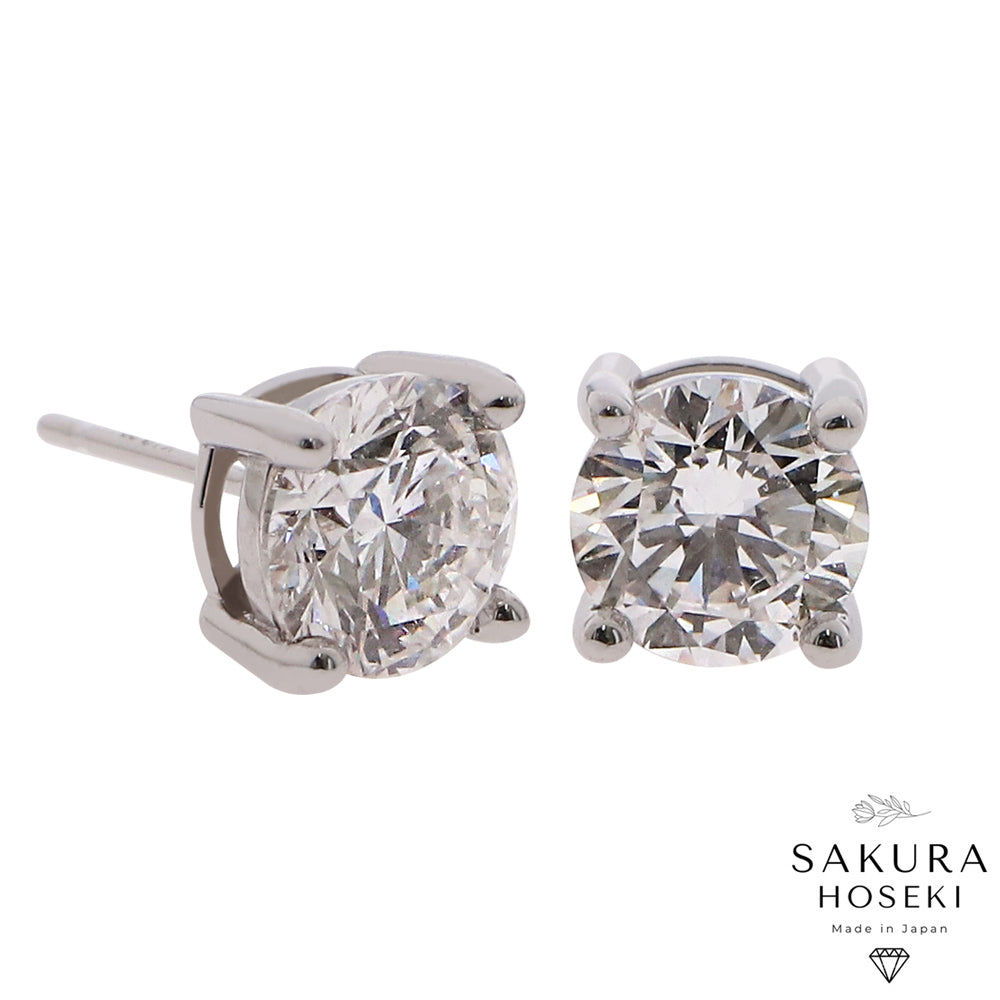 Studs White Gold