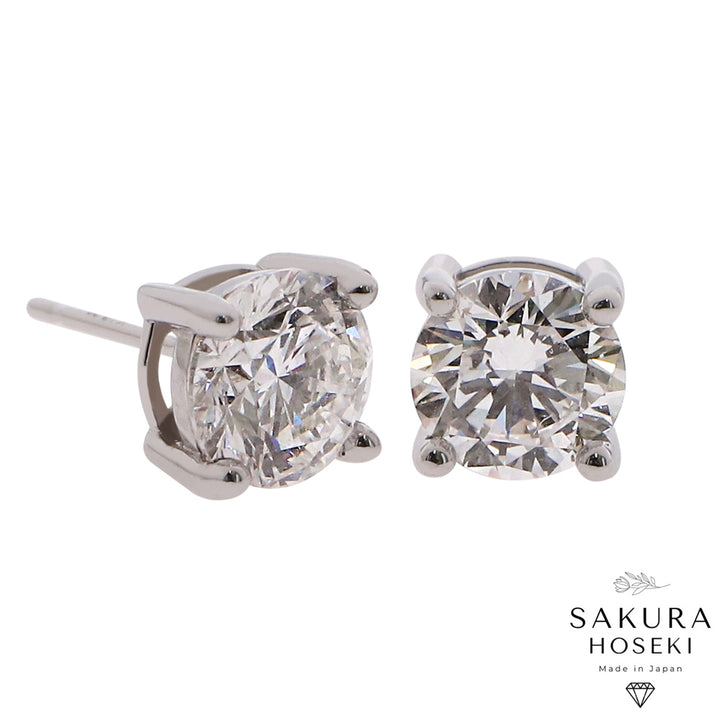 Studs White Gold