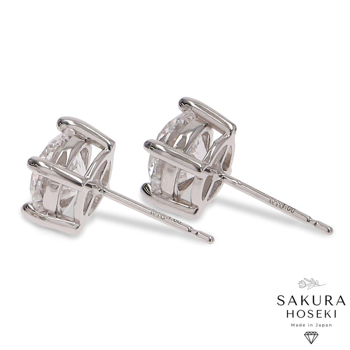 Studs White Gold