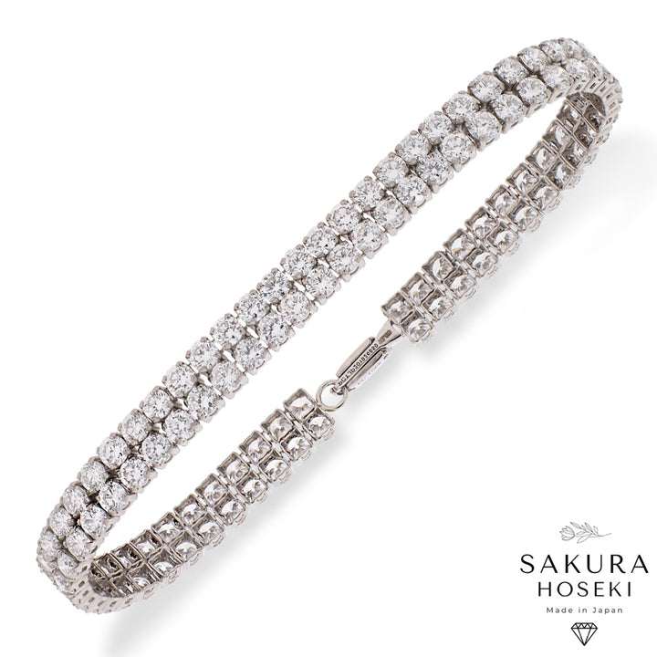 6.5ct Tennis Bracelet White Gold
