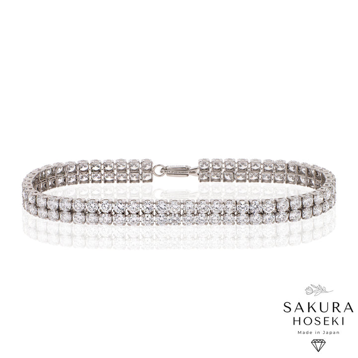 6.5ct Tennis Bracelet White Gold