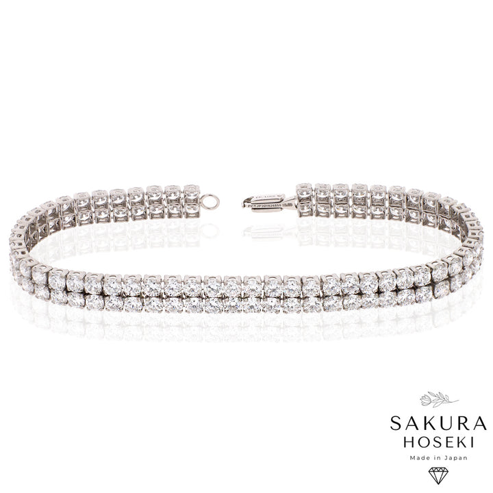 6.5ct Tennis Bracelet White Gold