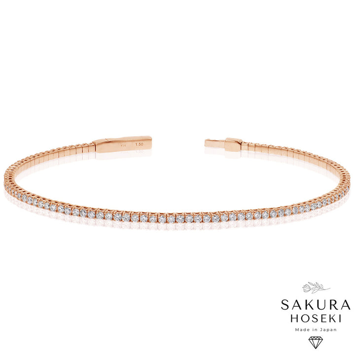 Full Flexible Bangle Rose Gold