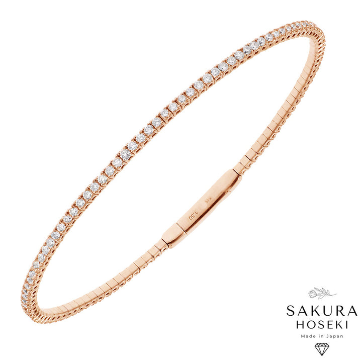 Full Flexible Bangle Rose Gold