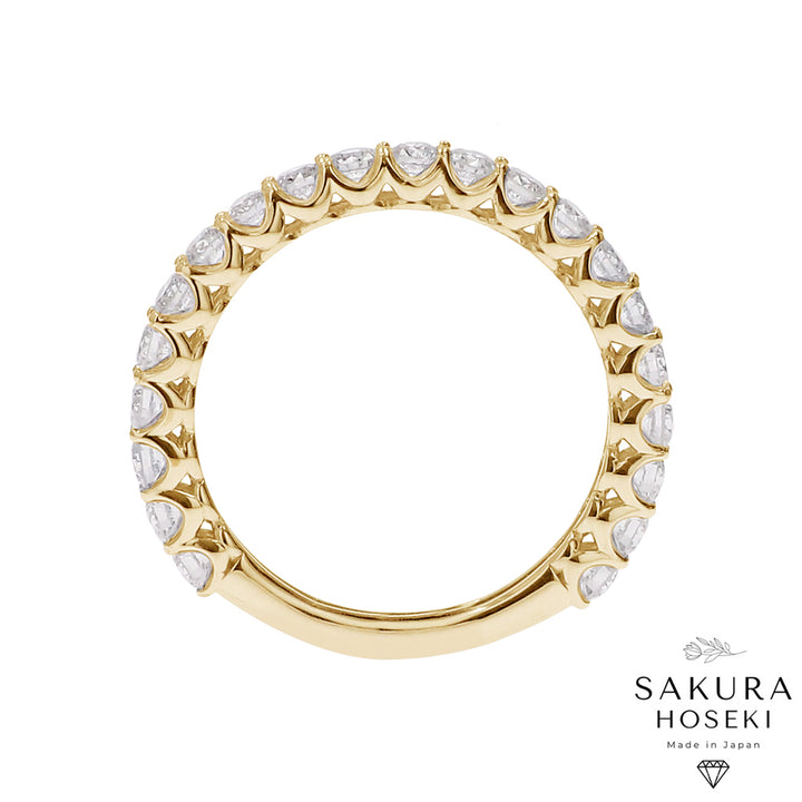 Eternity Ring Yellow Gold