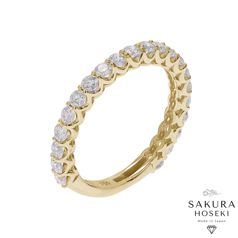 サクヤ　エテルノレシ　引き30個セット Eternity Ring Yellow Gold – Sakura Hoseki