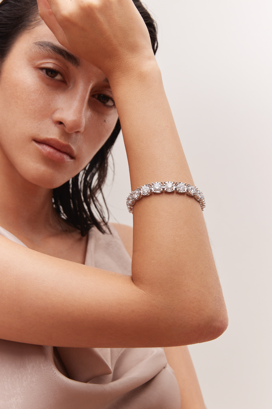 Miracle Tennis Bracelet White Gold