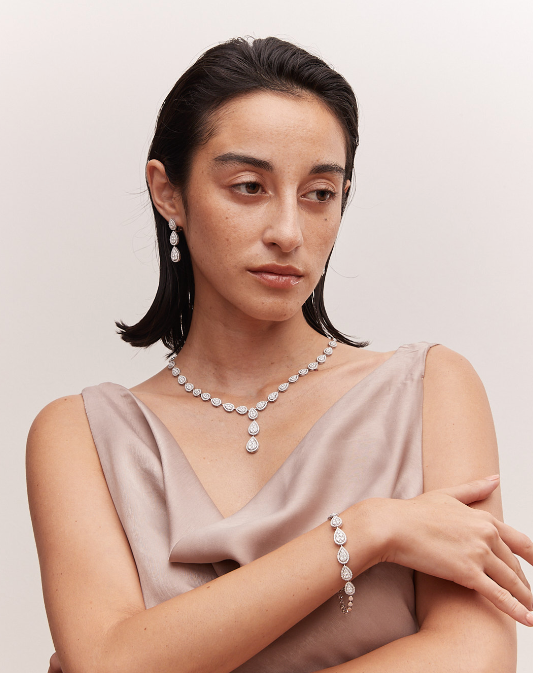 Pear Bracelet Rose Gold