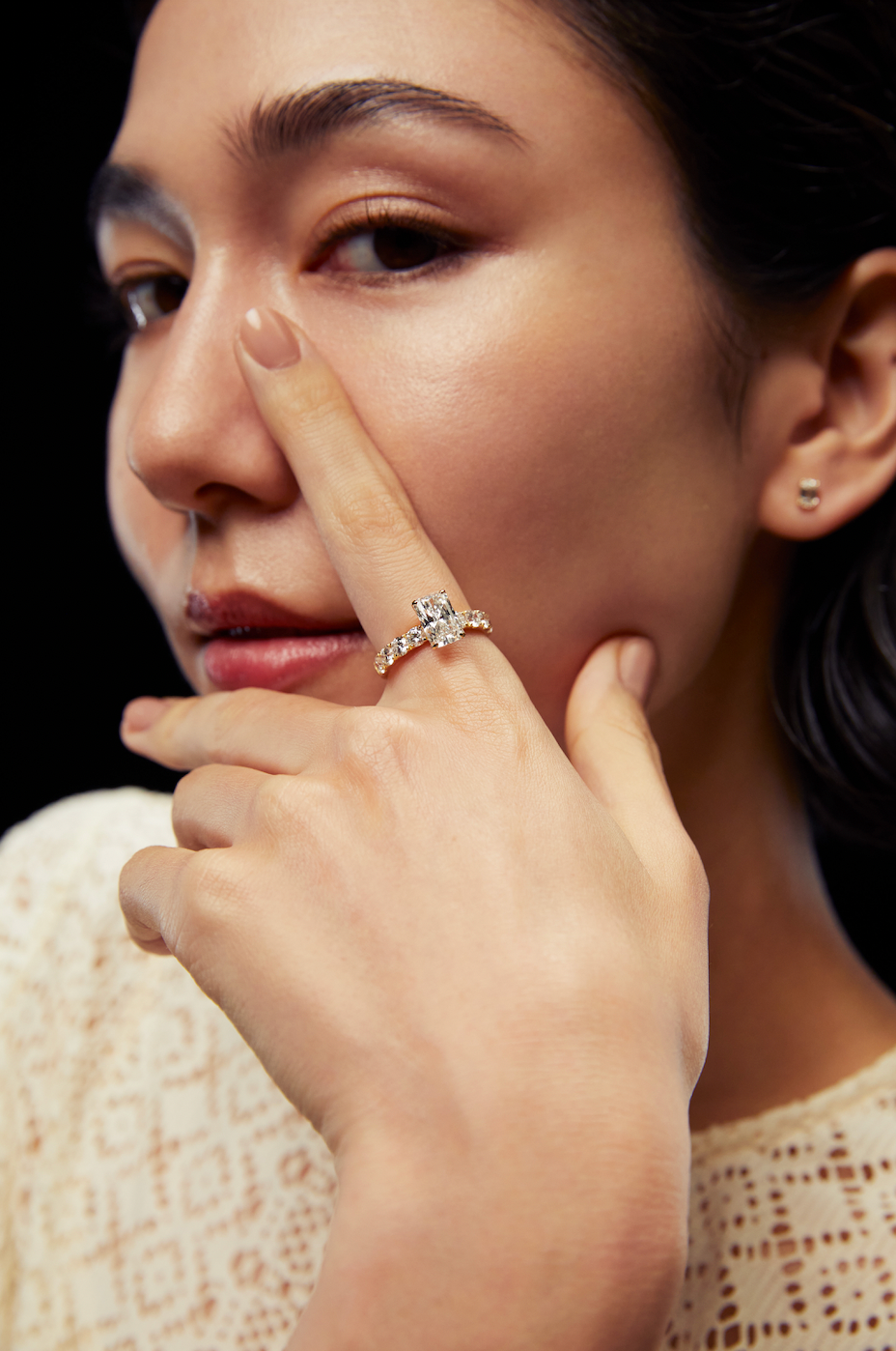 Radiant Ring Yellow Gold