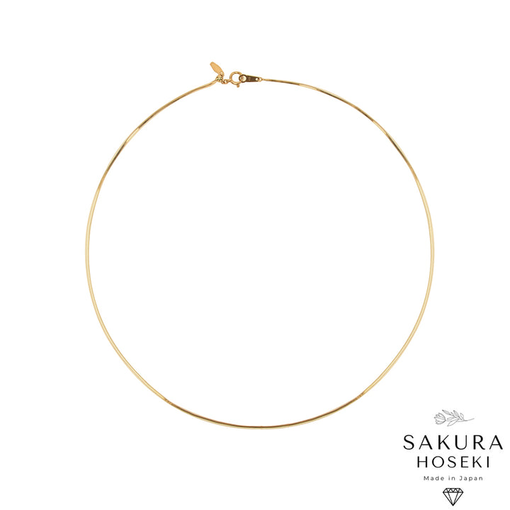 Smooth Gold Necklace