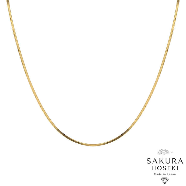 Smooth Gold Necklace