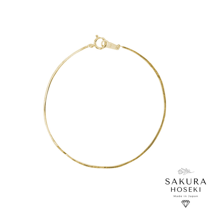 Smooth Gold Bracelet