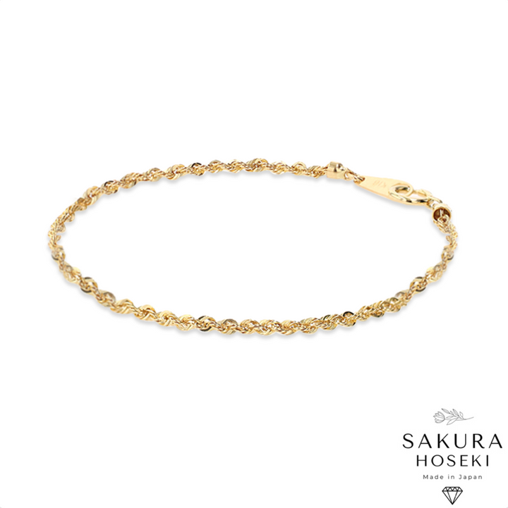 Gold Rope Bracelet