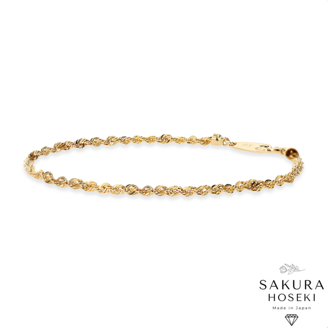 Gold Rope Bracelet