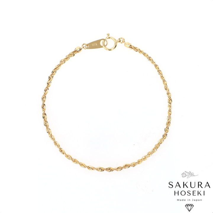 Gold Rope Bracelet