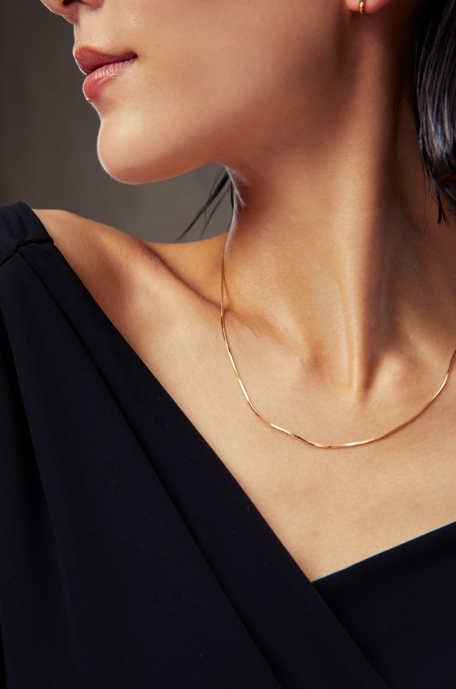 Smooth Gold Necklace